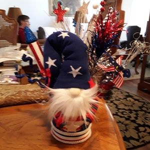 Patriotic Gnome Centerpiece